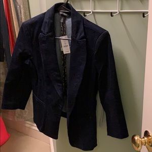 Denim jacket dark navy blue